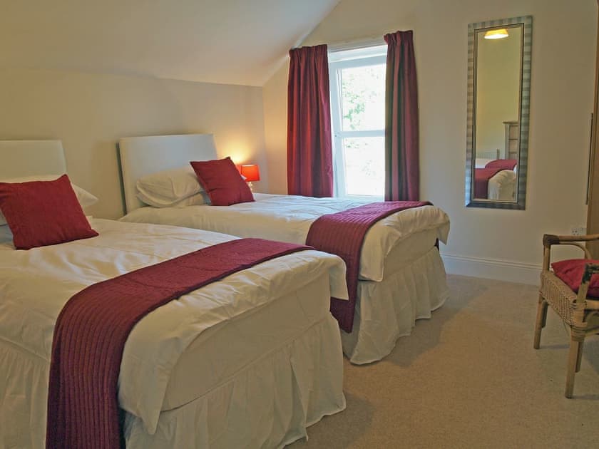 Cosy twin bedroom | Fairview, Rockcliffe, near Dalbeattie