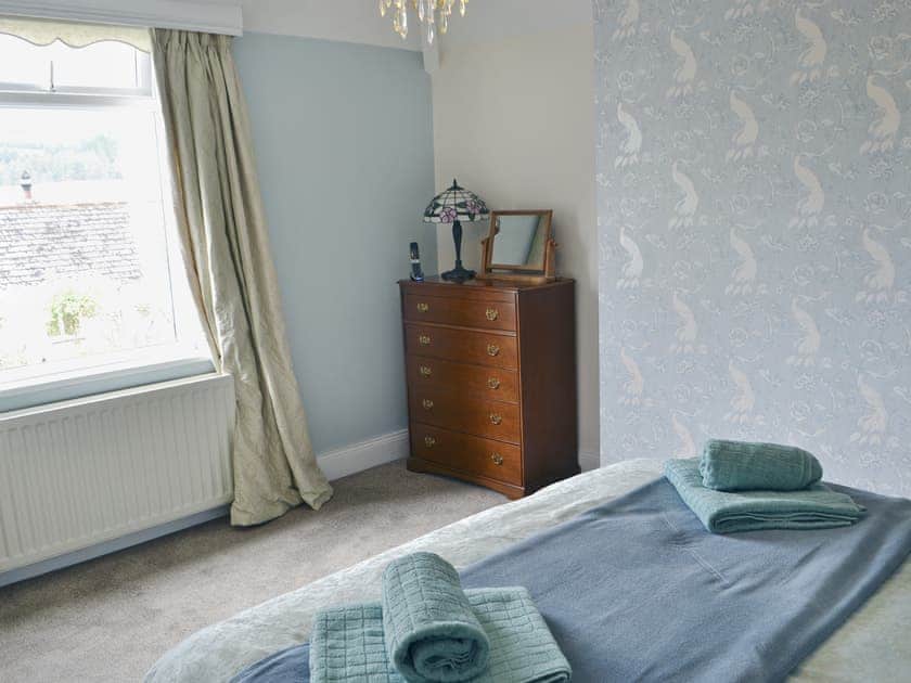 Elegant double bedroom with kingsize bed | Elm Croft, Falstone, near Bellingham