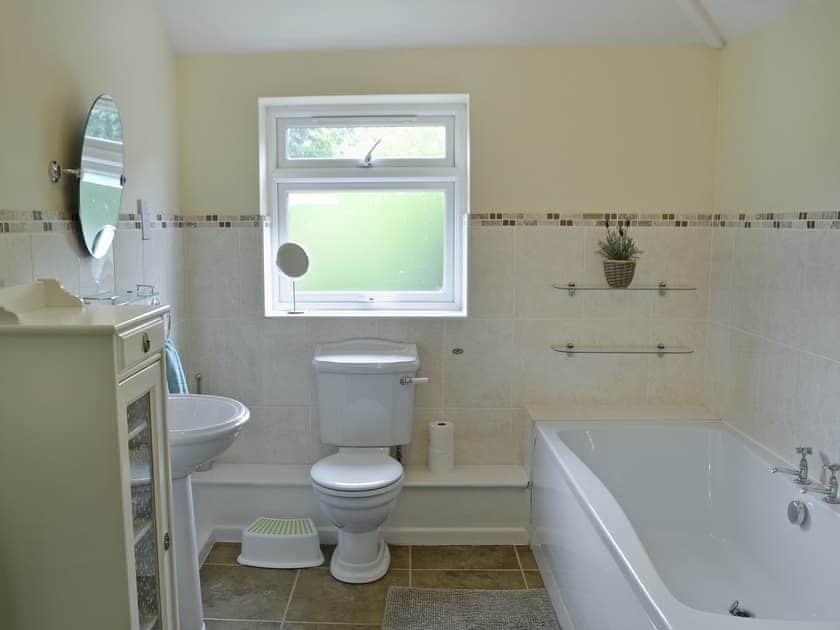 Well presented bathroom with shower cubicle | Elm Croft, Falstone, near Bellingham