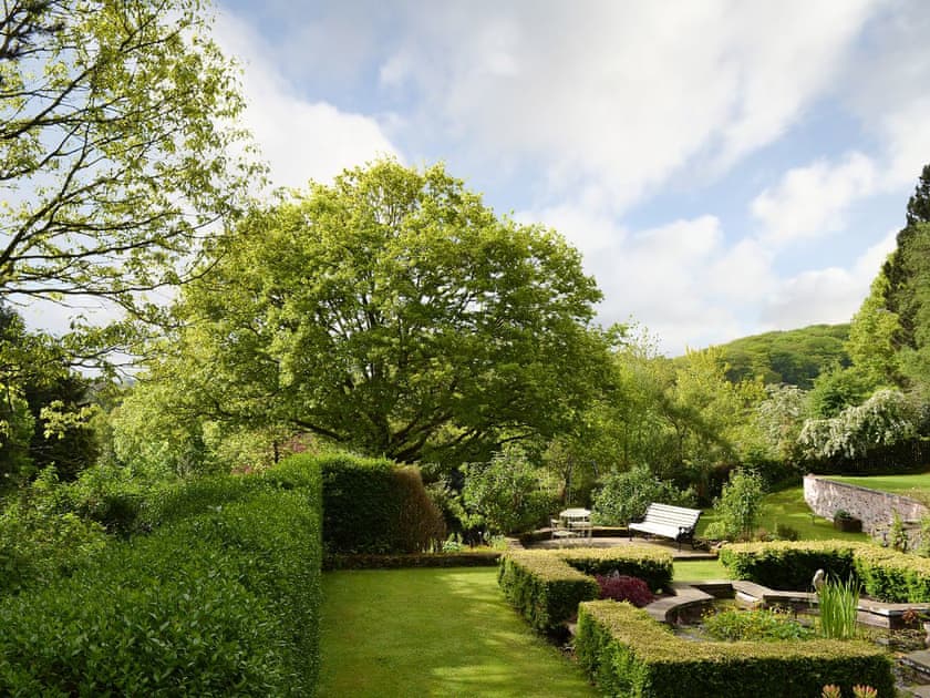 The well kept garden and grounds are a delight at any time of year | Pear Tree House Annexe, Wooldale, near Holmfirth
