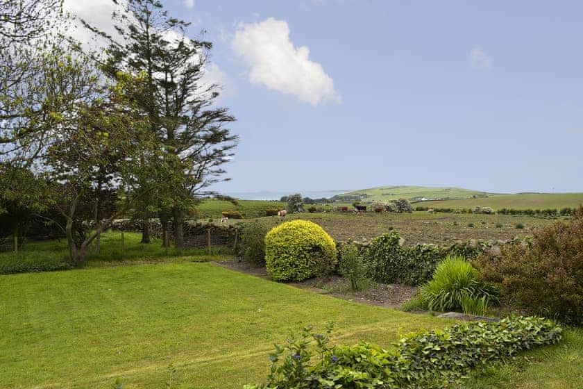 Wonderful far-reaching views across the countryside to the sea beyond | Culquhasen, Newton Stewart, near Stranraer