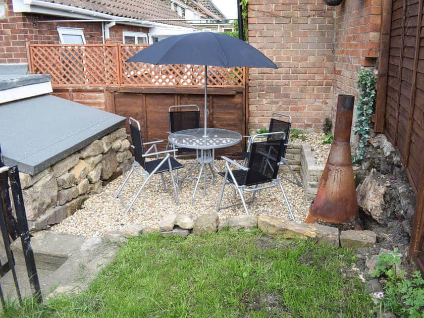 Sitting out area | Listers Lodge, Brotton, near Saltburn-by-the-Sea