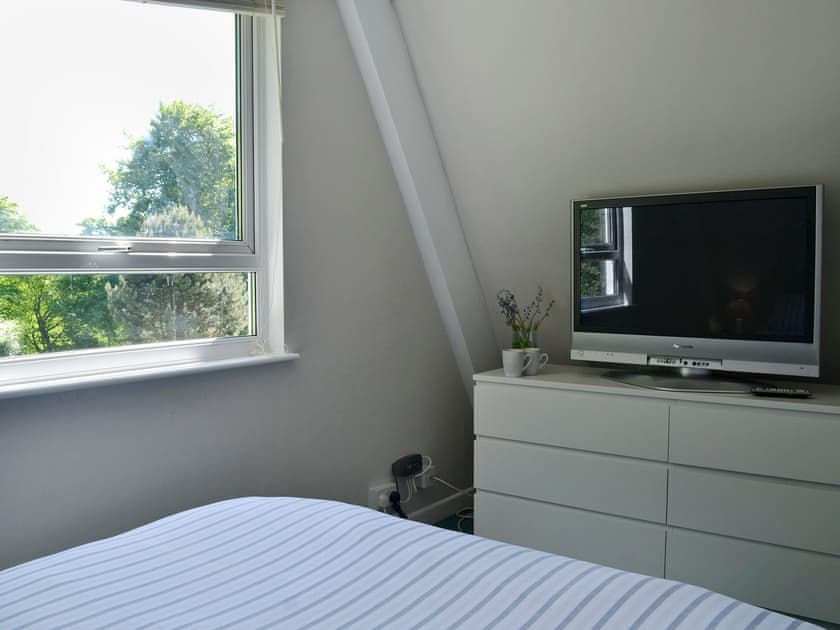 Comfortable double bedroom | Hives - At Berridon Lodges, Bradworthy, near Holsworthy