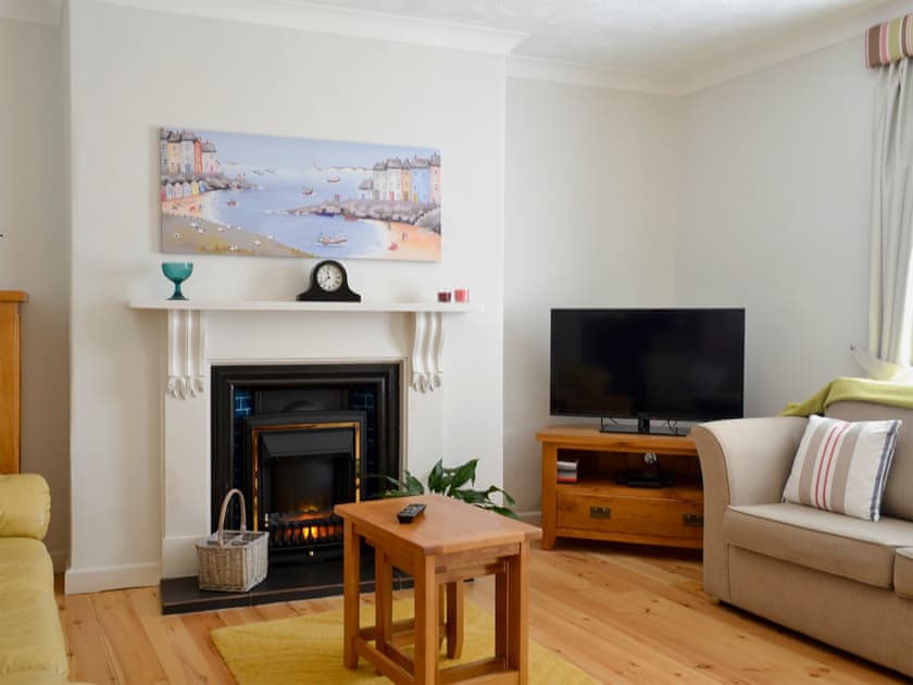 Cosy living room | Providence Cottage, Turnchapel, near Plymouth