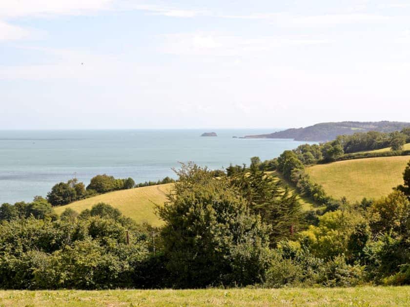 Coastal views from grounds | Ashbury Tor - Devon Palms, Maidencombe, near Torquay