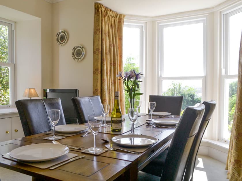 Stylish dining area | Fairview, Rockcliffe, near Dalbeattie