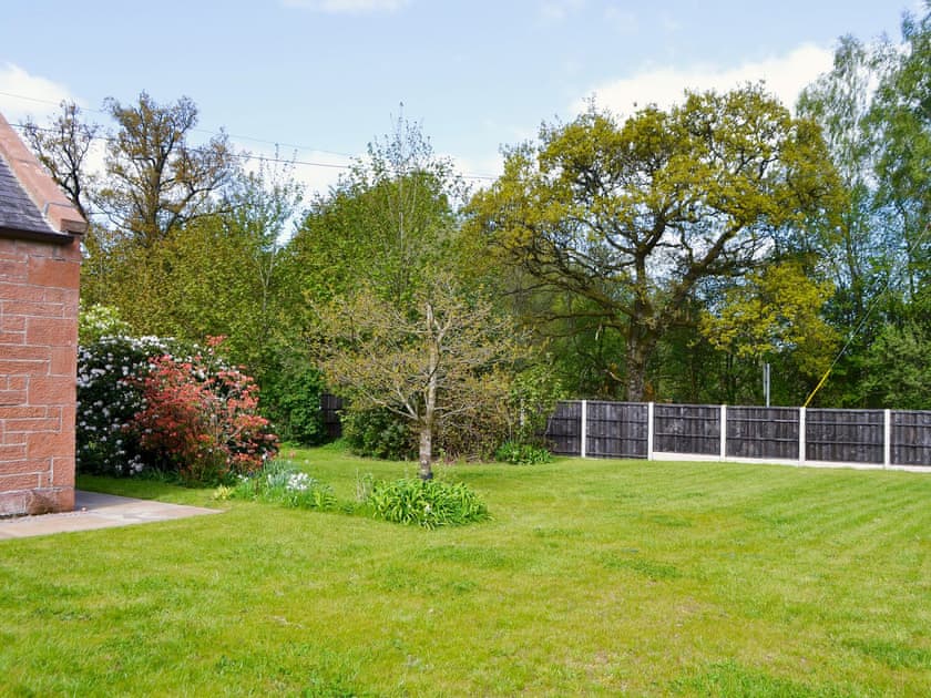 Large wrap-around garden | Perch Hall Cottage, Johnston Bridge, near Lockerbie