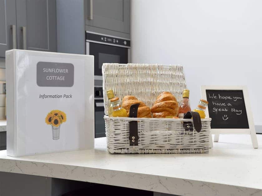 A welcome pack for you | Sunflower Cottage - Hoxne Cottages, Strensall, near York