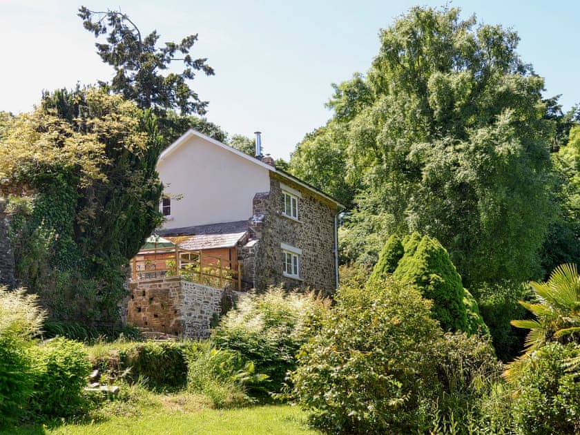 Surrounded by well tendered gardens | Little WarhamLittle Warham Cottage,  Beaford, near Torrington
