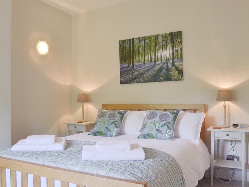 Comfortable double bedroom | Pear Tree Cottage, Wirksworth, near Matlock