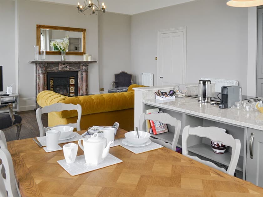 Tastefully designed open-plan living space | Apartment 5 - Elliot Terrace, Plymouth