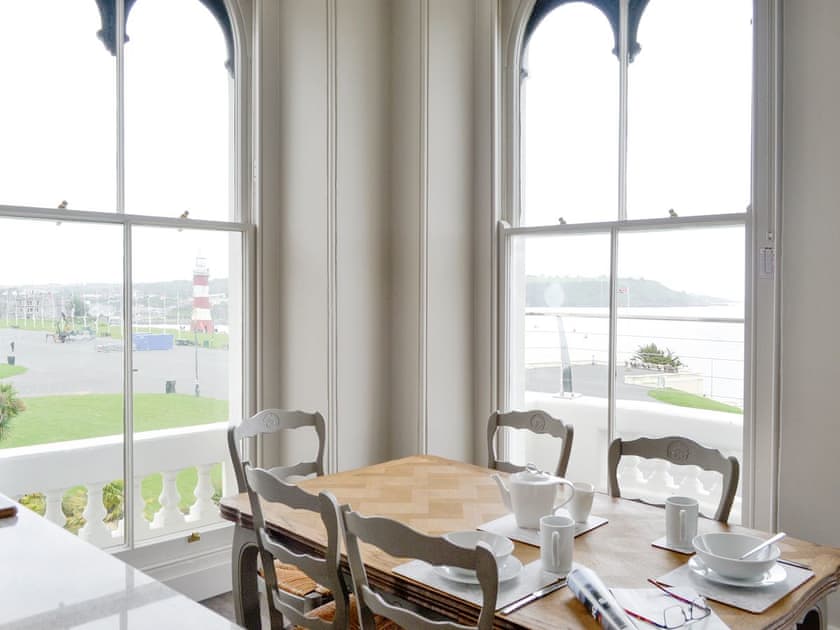 Light and airy dining area | Apartment 5 - Elliot Terrace, Plymouth