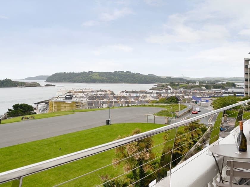 Lovely view from balcony | Apartment 5 - Elliot Terrace, Plymouth