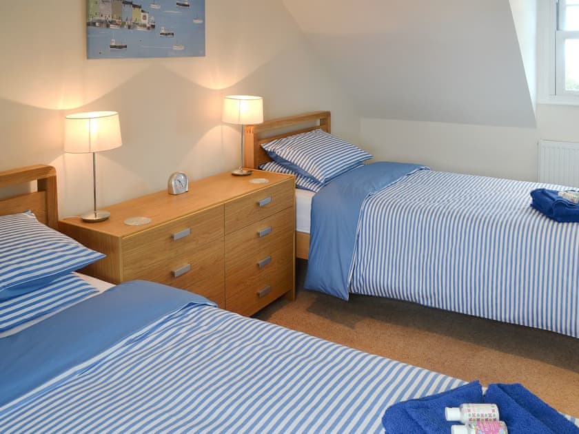Good-sized twin bedroom | Seatoller, Kettleness near Whitby