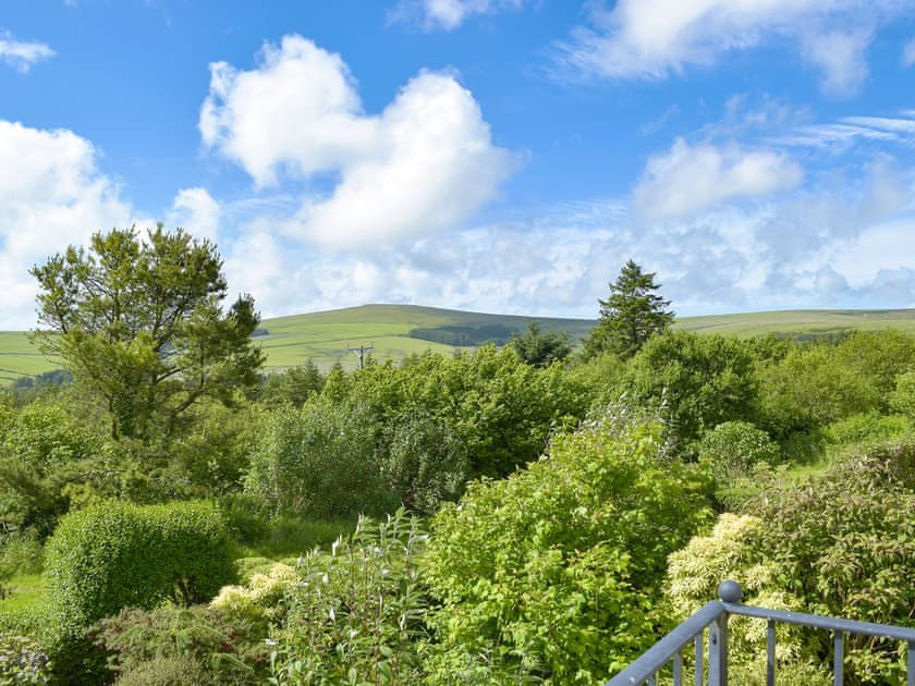 Stunning balcony views of the surrounding countryside | Y Teras, Rosebush, near Narberth
