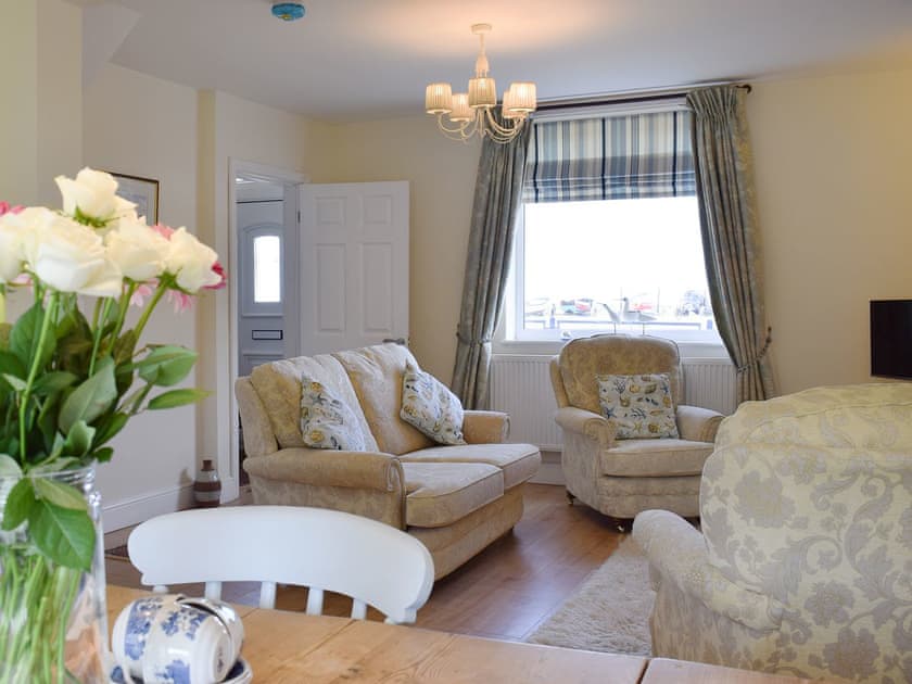 Well presented living/ dining room | Cleveland Way Cottage, Skinningrove, near Whitby