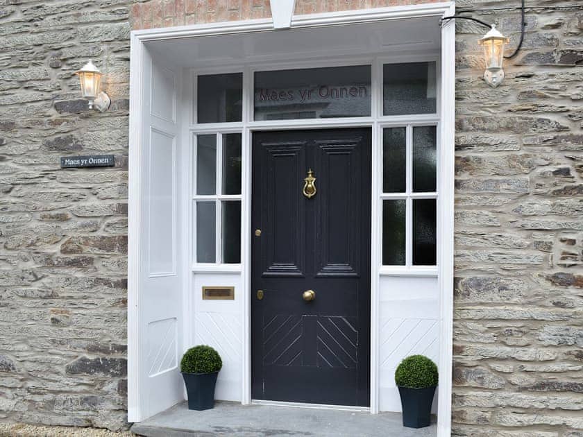 Elegant front door | Maes yr Onnen, Abercych, near Cardigan
