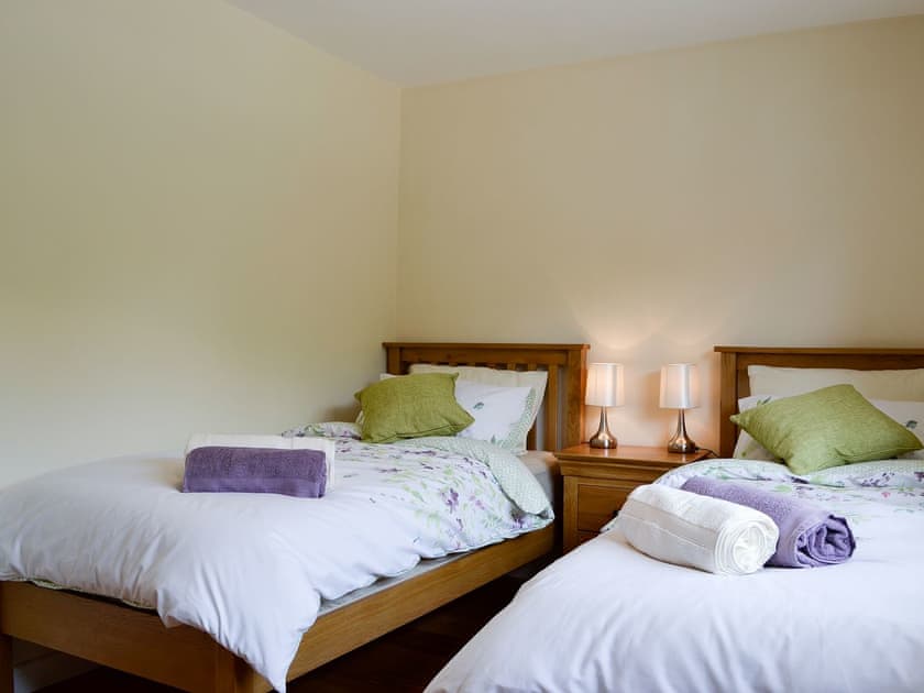 Twin bedroom | Dolview, Pen-y-Bont, near Llandrindod Wells