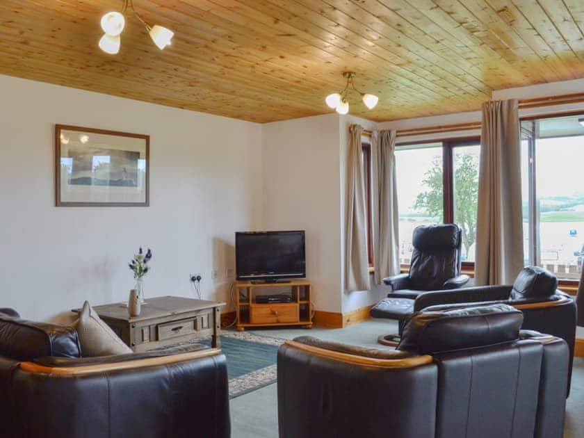 Comfortable living/ dining room | Silver Dee, Crossmichael, near Castle Douglas