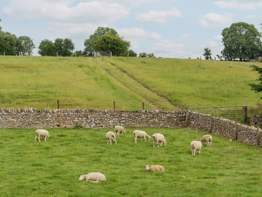 Wonderful countryside views | Flowers Barn, Middle Duntisbourne, near Cirencester