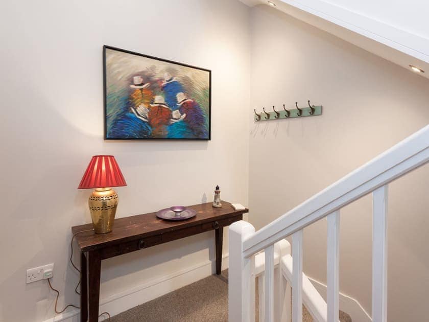 Light and airy stairs with smart furnishings | Bank Apartment 2, Dartmouth