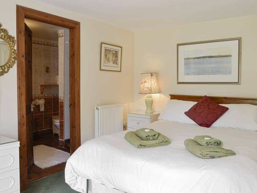 Relaxing double bedroom | Rowan Tree Cottage, Glenisla