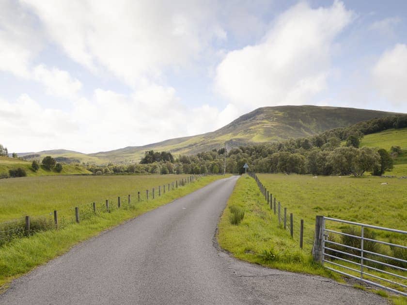 Lovely rural views | Rowan Tree Cottage, Glenisla
