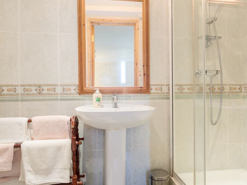 En-suite shower room | The Haybarn, Devauden, near Chepstow