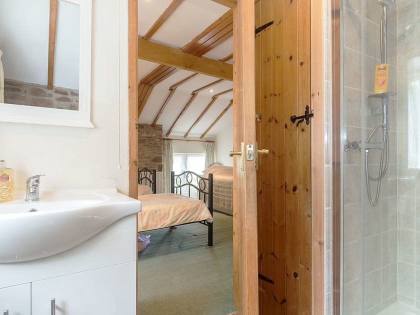 En-suite shower room | The Haybarn, Devauden, near Chepstow