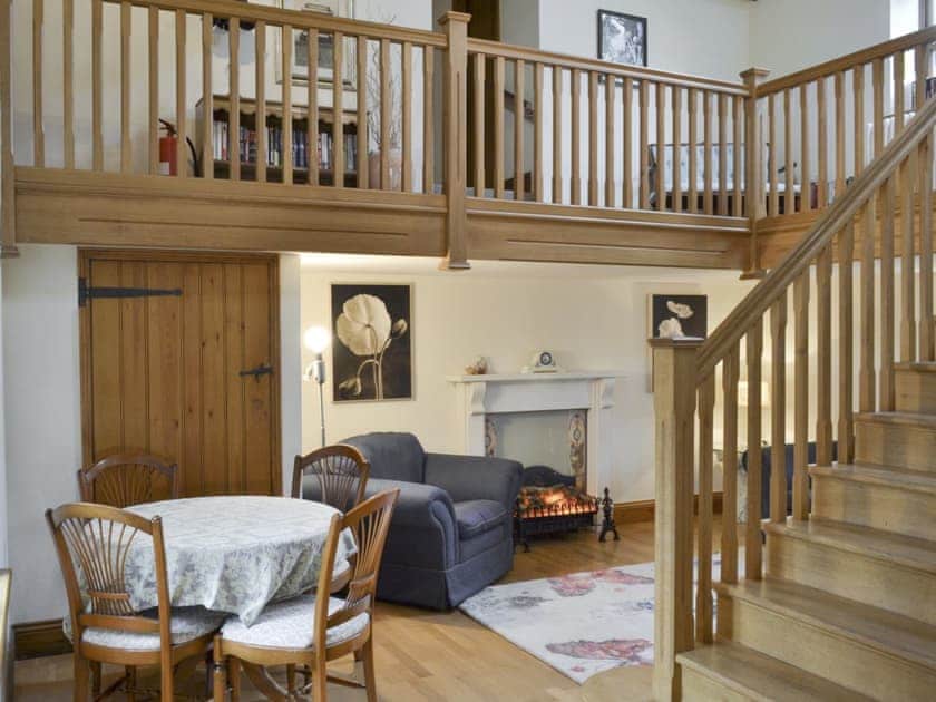 Second living area and intimate dining area | Buddileigh Farm, Betley, near Nantwich