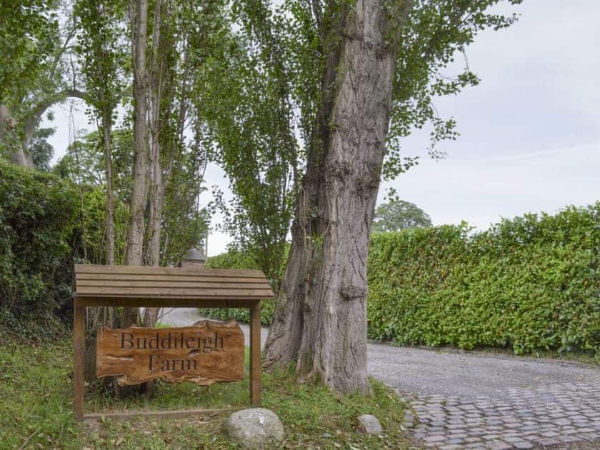Main entrance to the property and grounds | Buddileigh Farm, Betley, near Nantwich