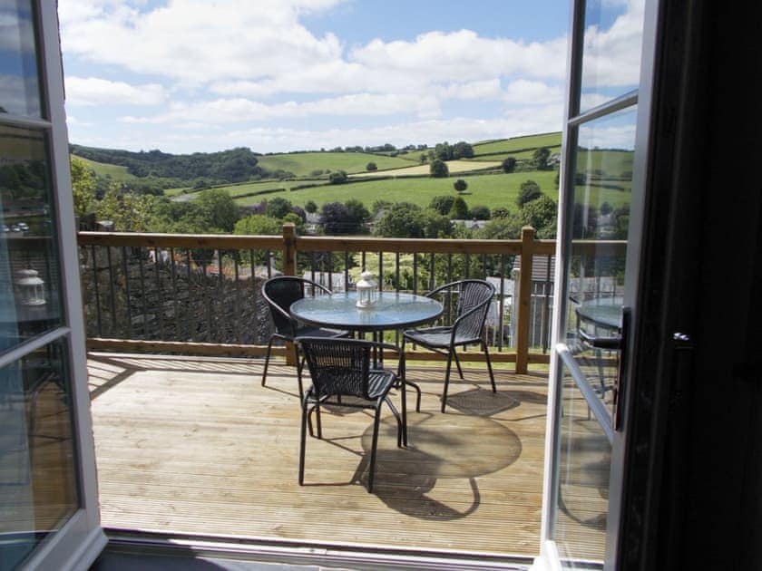 Inviting decked balcony  | The Old Classroom, St Neot, near Liskeard