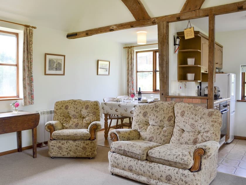 Convenient open-plan living space | Chessons FarmStable Cottage, Wadhurst, near Tunbridge Wells