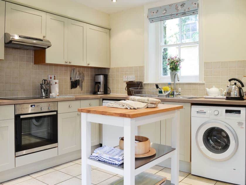 Kitchen area fitted with all aopoliances | Laundry Cottage - Thorpe Hall Cottages, Rudston, near Bridlington