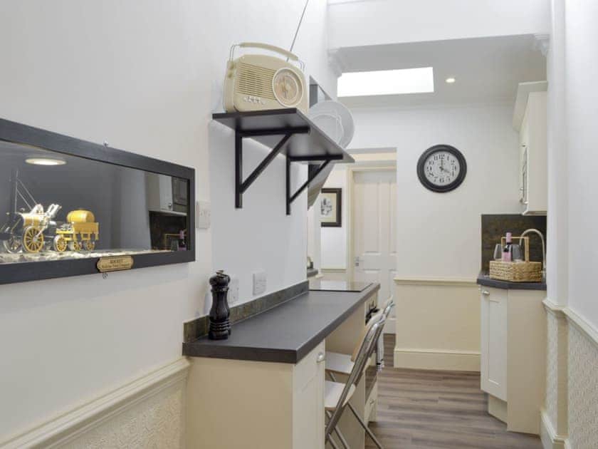 Galley style kitchen with dining area | The Little House, York