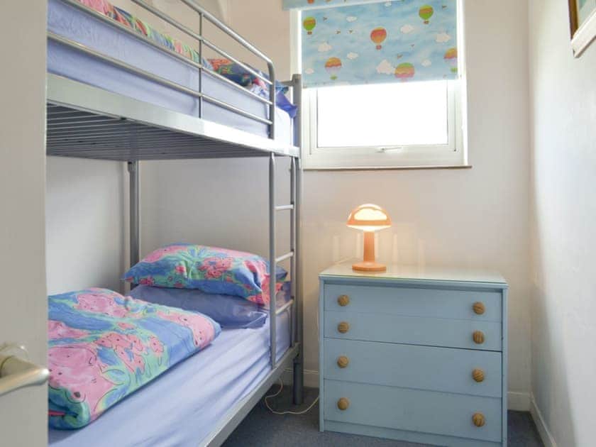 Useful bunk bedroom | West Lawn, Rhosneigr, Anglesey