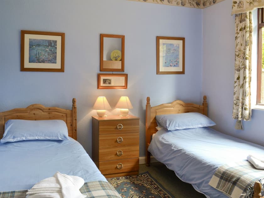 Comfortable twin bedroom | Peasholm, Thornton le Dale, near Pickering