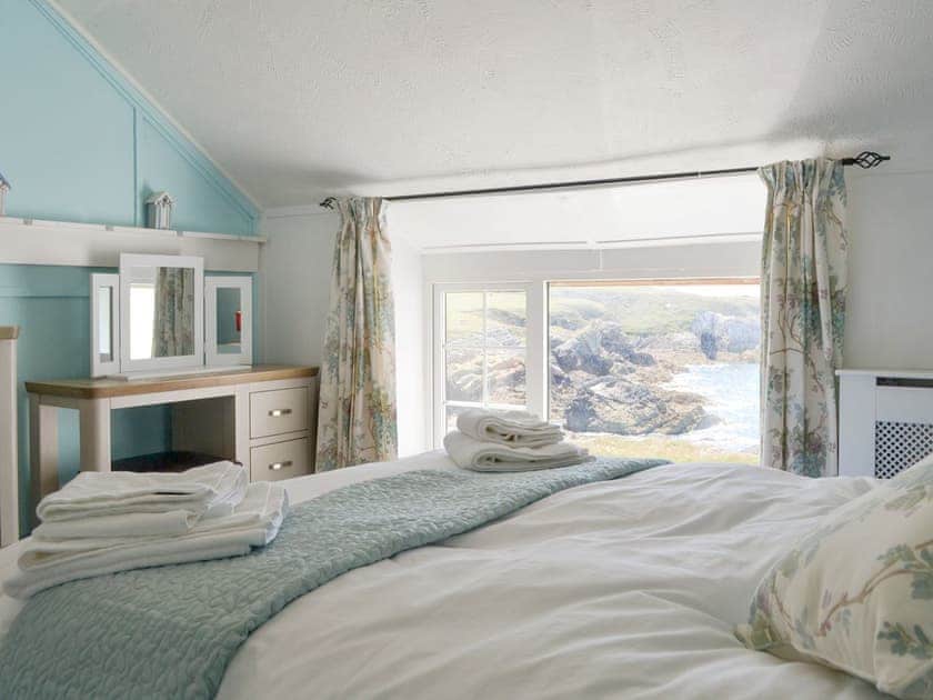 Relaxing double bedroom | Bwthyn Y Borth, Rhoscolyn, near Holyhead