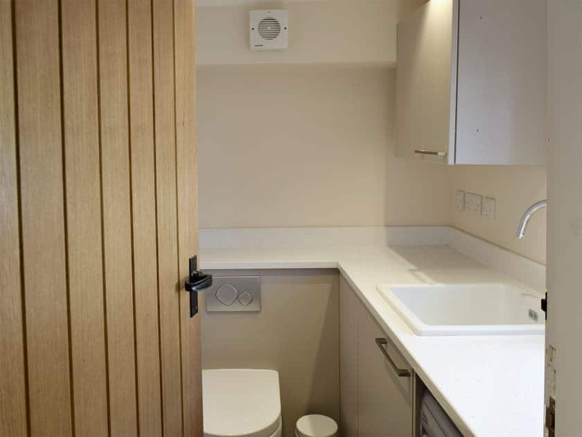 Ground floor cloackroom with toilet and basin | Windy Nook, Pooley Bridge