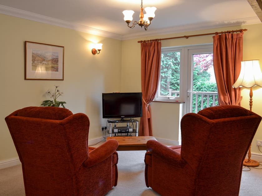 Sitting room with TV | Greenbank House, Skelwith Bridge, near Ambleside