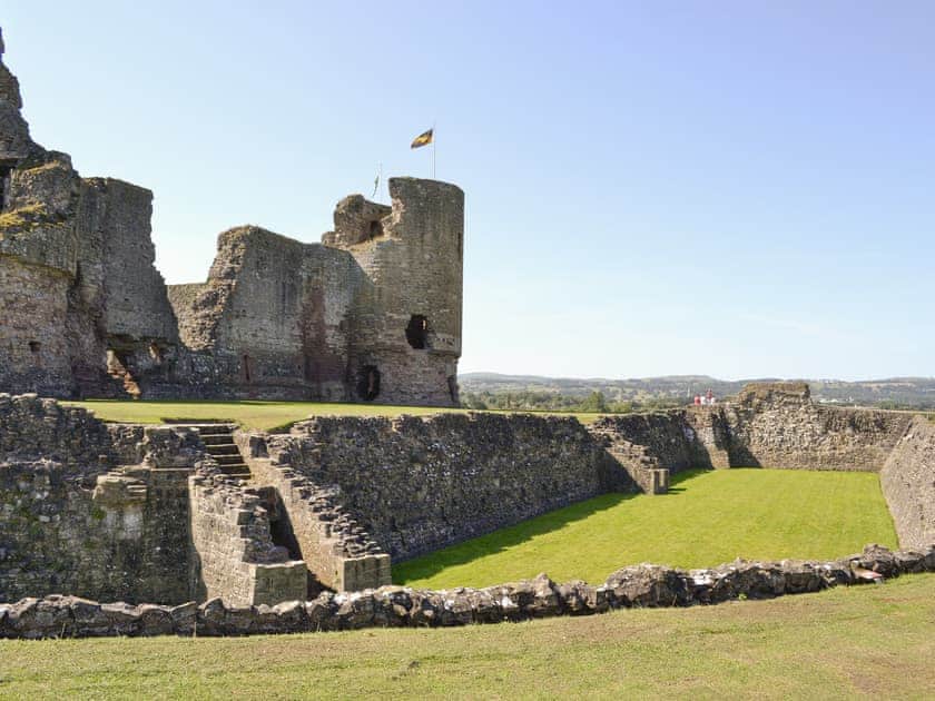 Picturesque Rhuddlan Castle
