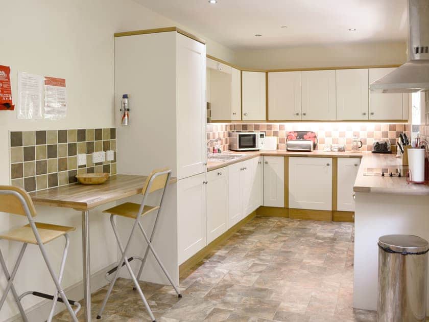 Well equipped kitchen area | The Gearings - Spindlestone Mill Apartments, Belford, near Bamburgh