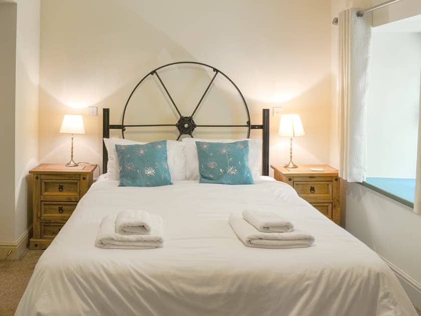 Comfortable double bedroom | The Gearings - Spindlestone Mill Apartments, Belford, near Bamburgh