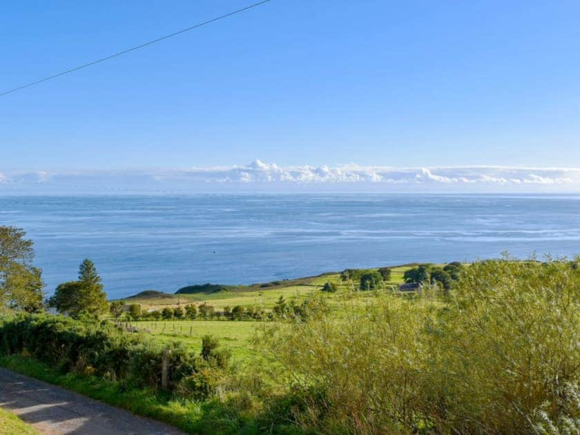 Superb uninterrupted views across the Sutherland hills to the sea | Kate’s Croft, Gartymore, near Helmsdale