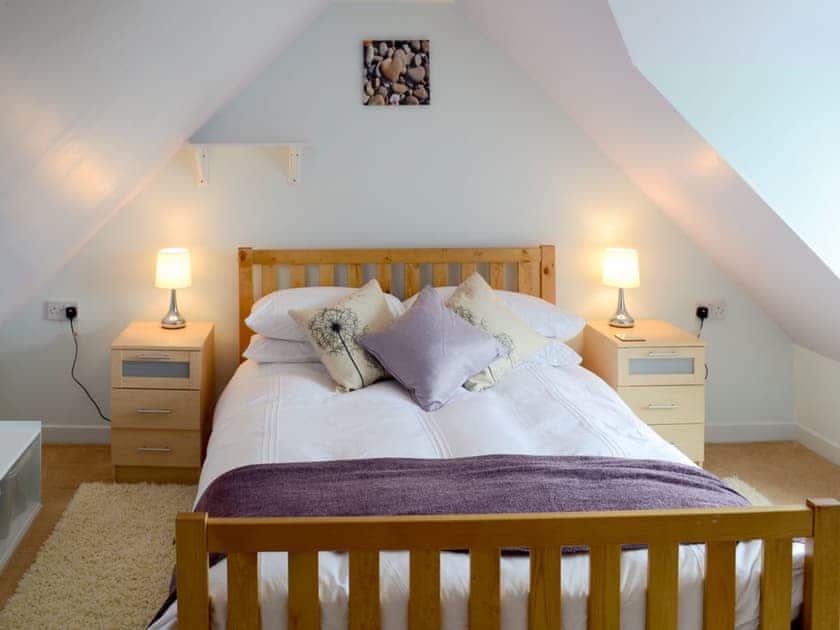 Comfortable double bedroom | Kate’s Croft, Gartymore, near Helmsdale