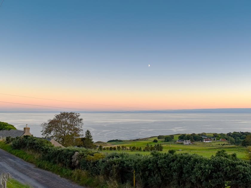 Spectacular sea views from the holiday home | Kate’s Croft, Gartymore, near Helmsdale
