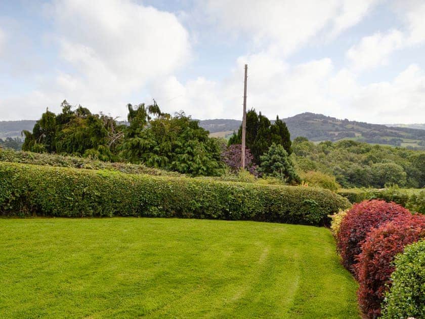 Lawned garden area | White Hill Farm Cottage, Wonastow, near Monmouth