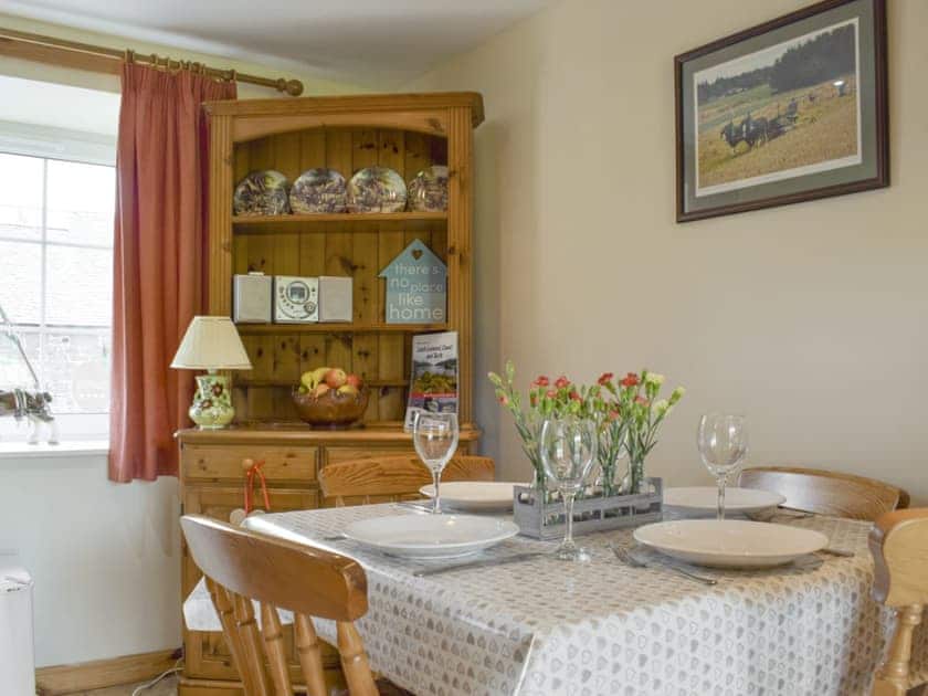 Charming dining area | The Ploughmans - Loch Lomond Farm Cottages, Balfron Station, near Stirling