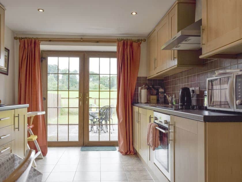 Well-equipped fitted kitchen | The Ploughmans - Loch Lomond Farm Cottages, Balfron Station, near Stirling