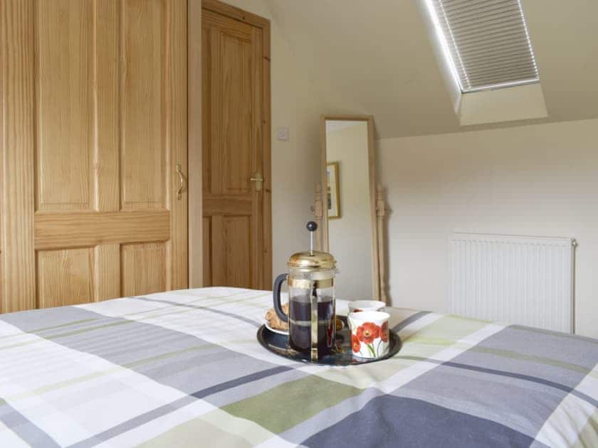 Good-sized double bedroom | The Ploughmans - Loch Lomond Farm Cottages, Balfron Station, near Stirling